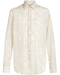 Etro - Paisley-print Cotton Shirt - Lyst