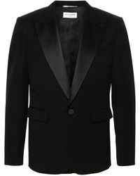 Saint Laurent - Tuxedo Jacket - Lyst