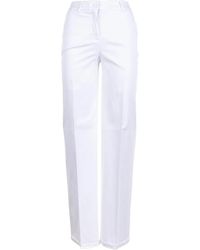 Via Masini 80 - Frayed-Hem Trousers - Lyst