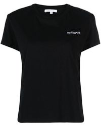 Patrizia Pepe - T-Shirt aus Bio-Baumwolle - Lyst