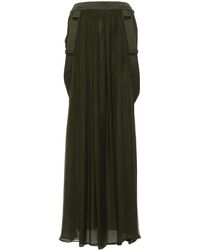 Max Mara - Jedy Zijden Maxi-Rok - Lyst