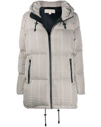 MICHAEL Michael Kors Checked Padded Coat - Multicolour