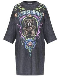 Moschino - Teddy Bear Print T-Shirt Dress - Lyst