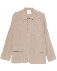 GONGDID DESIGN - Flap-Pockets Jacket - Lyst