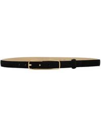 Poche Paris - Suede Belt - Lyst