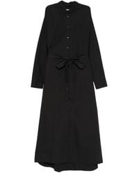 Essentiel Antwerp - Jada Oversized Belted Midi Shirt Dress - Lyst