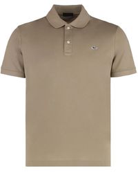 Paul & Shark - Logo-Embroidery Cotton Polo Shirt - Lyst