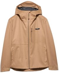 Prada - Kasjmier Jack Met Rits En Capuchon - Lyst