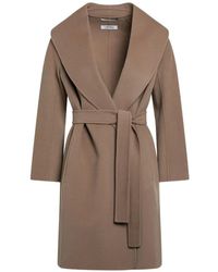 Max Mara - Messi Belted Coat - Lyst