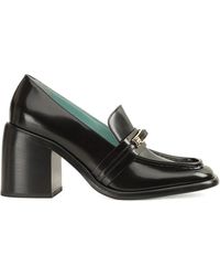 Sergio Rossi - Bitt Leather Loafers - Lyst