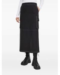 Résumé - Contrast-Stitch Skirt - Lyst
