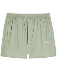 MKI Miyuki-Zoku - Logo-Embroidered Swim Shorts - Lyst