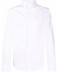 Emporio Armani - Overhemd Met Logopatch - Lyst