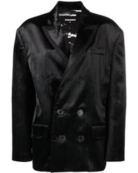 DSquared² - Stripe 80S Double-Breasted Blazer - Lyst
