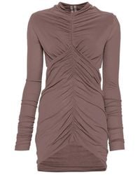 Rick Owens - Sunpeel Ruched Cut-Out Top - Lyst