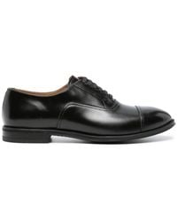 Henderson - Almond-toe Leather Oxford Shoes - Lyst