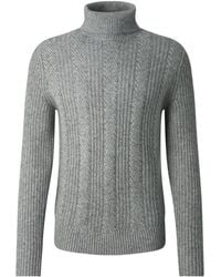 Bogner - Eros Cable-Knit Turtleneck Sweater - Lyst
