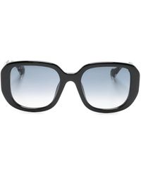 Gucci - Interlocking-G Oversize-Frame Sunglasses - Lyst