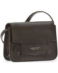 The Bridge - Logo-Print Leather Cross Body Bag - Lyst