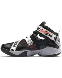 Nike - Lebron Soldier 9 Quai 54 Touch-Strap Sneakers - Lyst