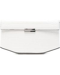 TOTEME - Clutch Mit Kroko-Prägung - Lyst