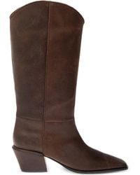 Paris Texas - 50Mm Bettina Leather Pointed-Toe Boots - Lyst
