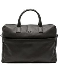 Canali - Porte-Documents En Cuir - Lyst