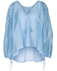 ERMANNO FIRENZE - Tassel-Detail Blouse - Lyst