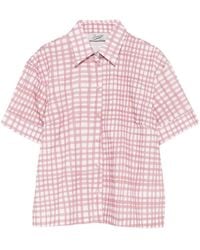 Pence - Chemise Laura Vichy À Manches Courtes - Lyst