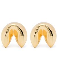 Maje - Fortune-cookie Stud Earrings - Lyst
