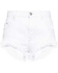Isabel Marant - Shorts Eneidao Aus Baumwolle Und Hanf - Lyst