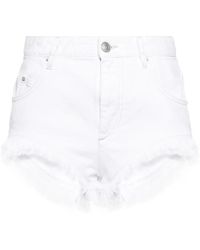 Isabel Marant - Shorts Eneidao Aus Baumwolle Und Hanf - Lyst