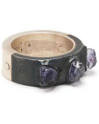 Parts Of 4 - Sistema Two-Tone Crystal Ring - Lyst