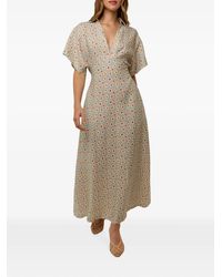 Palm Noosa - Jasmine Floral-Print Midi Dress - Lyst