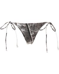 Miaou - Tie-fastening Bikini Bottoms - Lyst