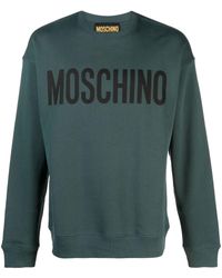 Moschino - Sweat en coton à logo imprimé - Lyst