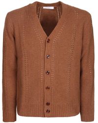 Daniele Fiesoli - Pointelle-Knit Cardigan - Lyst