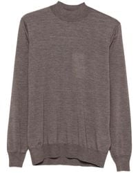 FILIPPO DE LAURENTIIS - High-Neck Long-Sleeve Sweater - Lyst