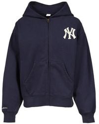 Sporty & Rich - Heritage Yankees Serif Zip-Up Hoodie - Lyst