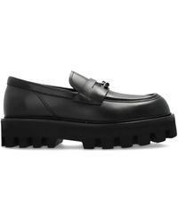 McQueen - Leather Platform Loafers - Lyst