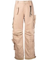 DIESEL - Katoenen Twill Cargo Broek - Lyst