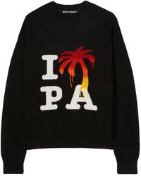 Palm Angels - I Love Pa Sweater - Lyst