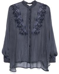 ERMANNO FIRENZE - Camicia A Righe - Lyst