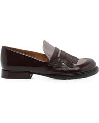 Chie Mihara - Jeluse Fringe-Detail Round-Toe Loafers - Lyst