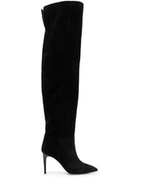 Paris Texas - Stiletto 100Mm Thigh-Length Suede Boots - Lyst