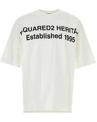 DSquared² - Logo-Print Loose-Fit T-Shirt - Lyst