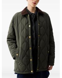 HUNTER - Witton Onion-Quilted Corduroy-Collar Jacket - Lyst
