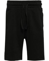 HUGO - Logo-Tape Track Shorts - Lyst