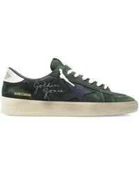 Golden Goose - Stardan Suede Sneakers With Nappa Leather Star And Signature Detail Shoes - Lyst