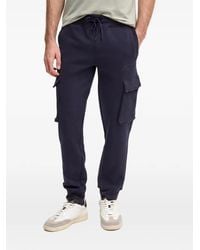 Guess - Logo-Patch Drawstring Track Pants - Lyst